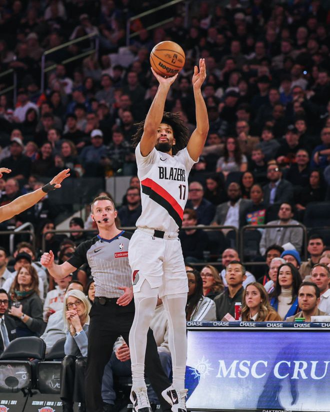 楊瀚森無得分開拓者不敵尼克斯4連敗，布倫森26分唐斯14分20板-蜘蛛體育免費直播